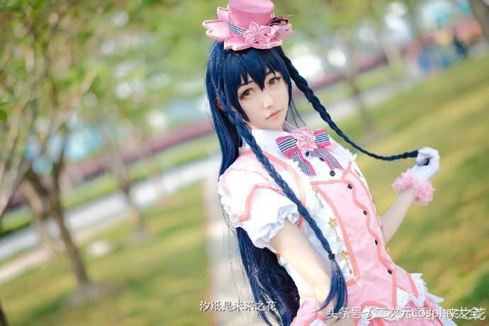 虞兮西/樱花 仔细留意花瓣飘来的地方吧，微信头像，虞兮西/樱花 仔细留意花瓣飘来的地方吧（LoveLive樱花园田海未）