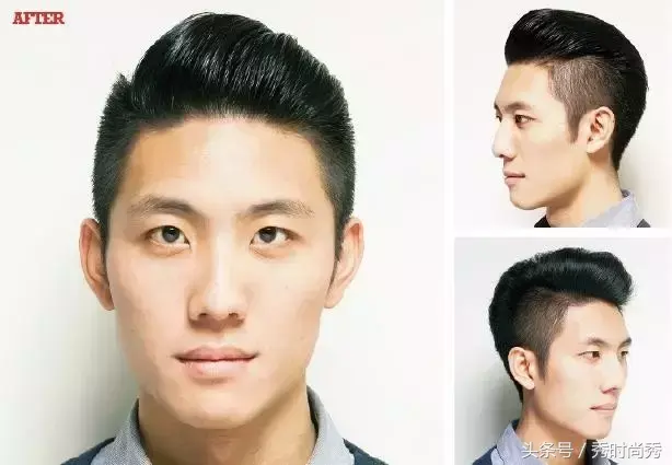 国字脸发型男，国字脸发型男生（男生圆脸、发质比较硬弄什么发型）