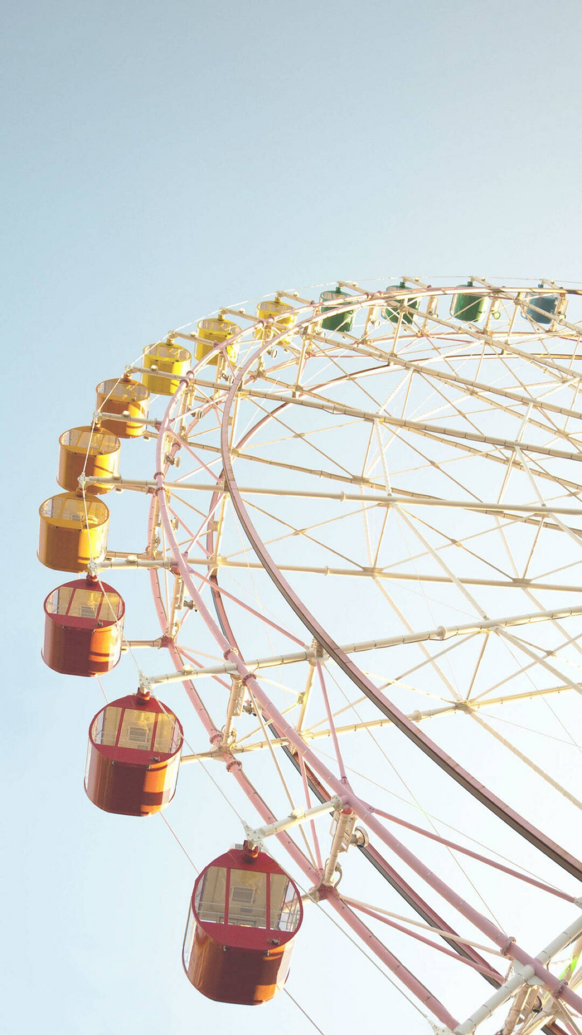 摩天轮 背景图片，摩天轮图片高清（手机壁纸，唯美浪漫摩天轮）