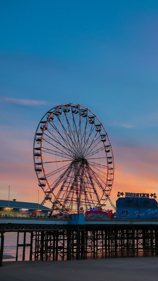 摩天轮 背景图片,摩天轮图片高清(手机壁纸,唯美浪漫摩天轮)