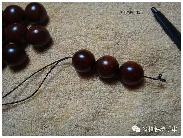 串珠手链怎么打结，佛珠手链打结（有了这个穿珠打结图解）