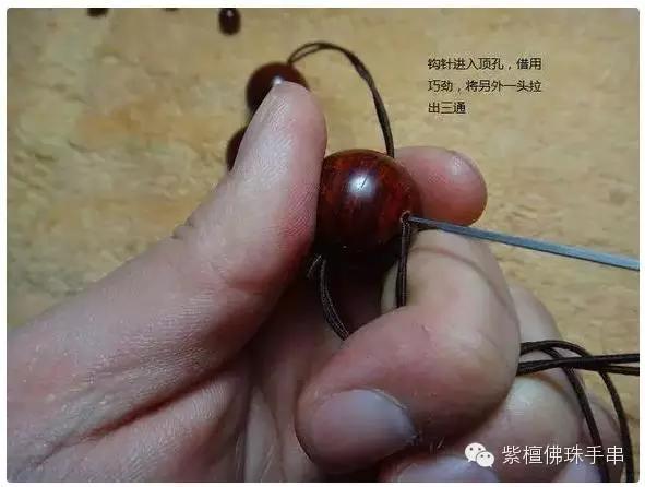 串珠手链怎么打结，佛珠手链打结（有了这个穿珠打结图解）