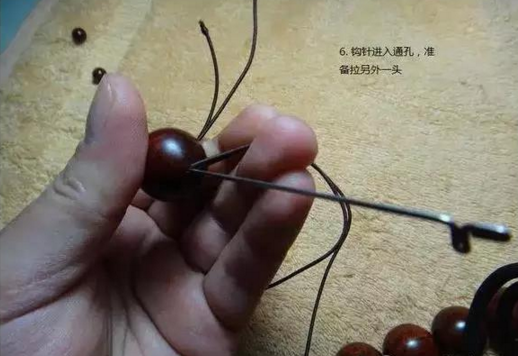 串珠手链怎么打结，佛珠手链打结（有了这个穿珠打结图解）