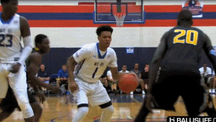 篮球快攻中如何运球，快攻怎么运球（技术解析单侧左右变向过人）