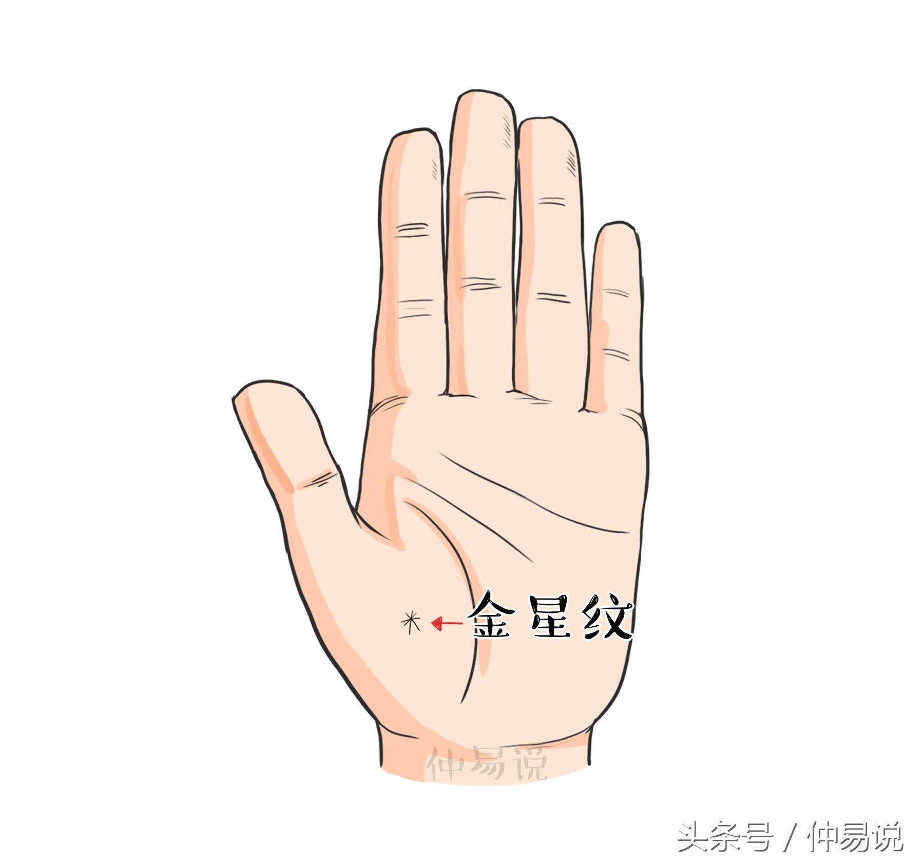 手相线条,手掌有这几个纹-相术-荣耀易学