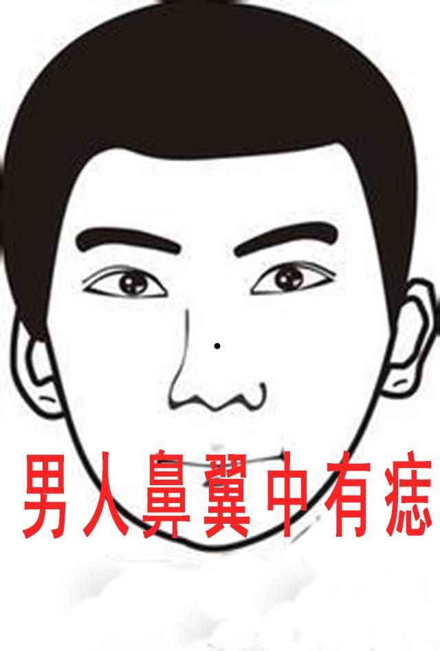 男人脸上长痣图解大全,这3种痣相的男人-相术-荣耀易学