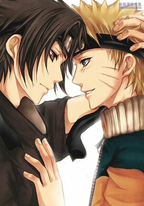 《火影忍者》佐助鸣人同人图,腐向-大恒文化