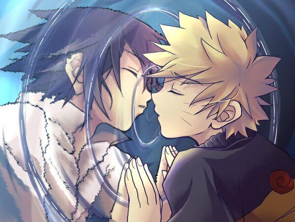 《火影忍者》佐助鸣人同人图,腐向