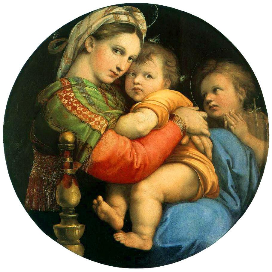 文艺复兴美术三杰，美术文艺复兴三杰是哪三位（文艺复兴三杰之拉斐尔作品全集）