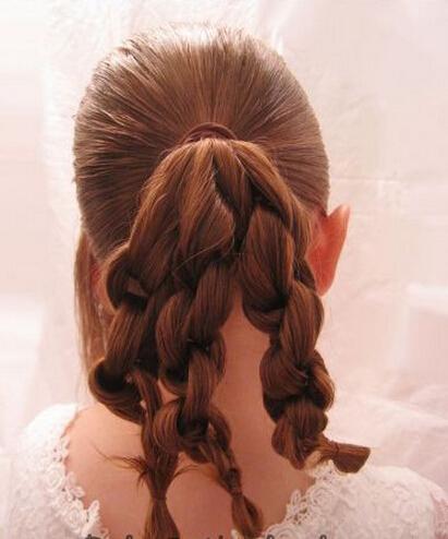 超可爱5款小女孩发型图片及价格(3款很实用的小公主发型)