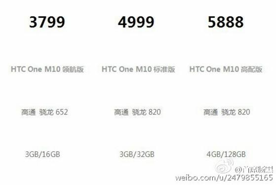 htcg10最新报价，HTC G10刚上市是多少钱（高配版或为5888元）