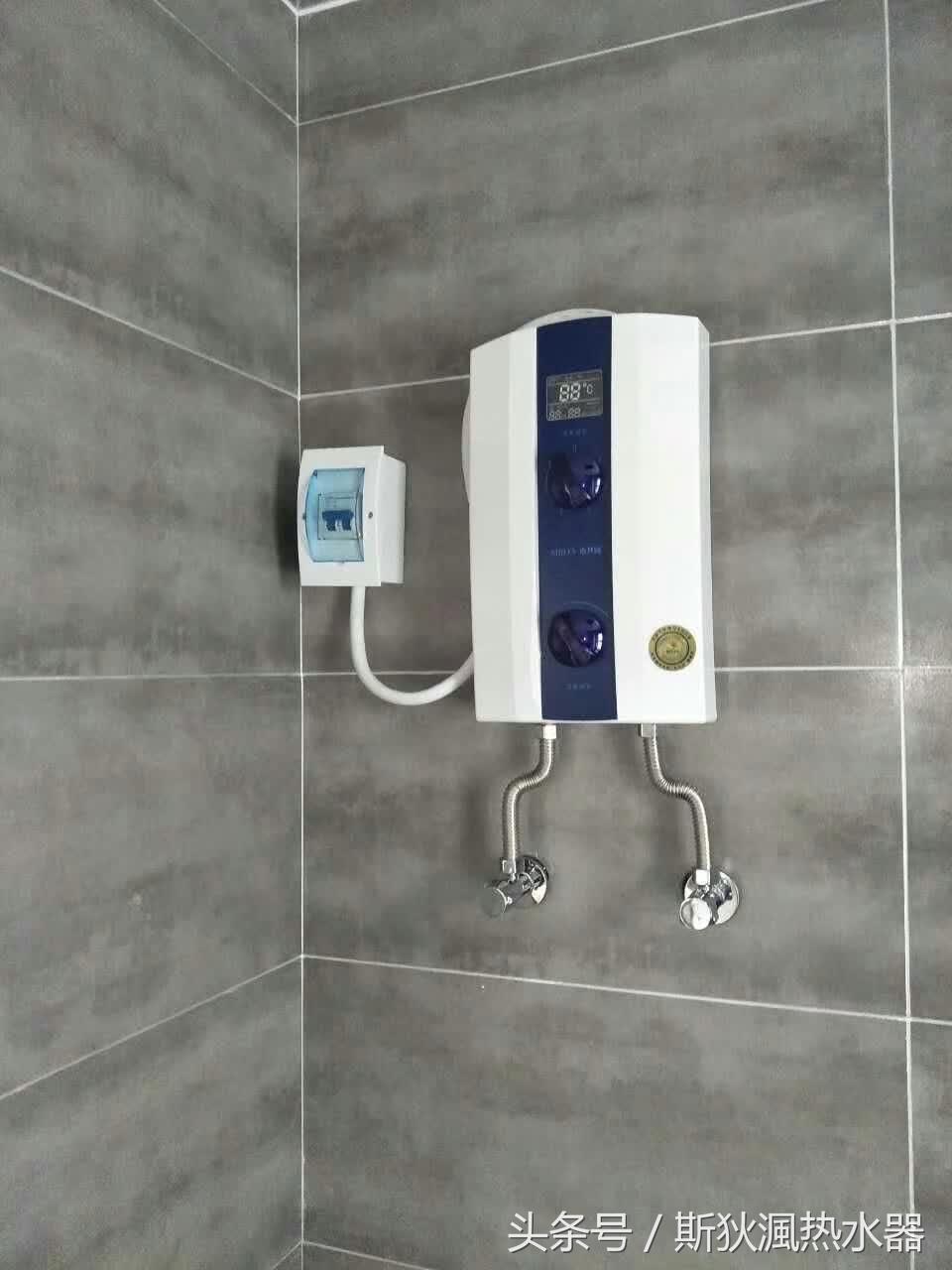 即热型热水器安装教程（热水器正确安装方式）