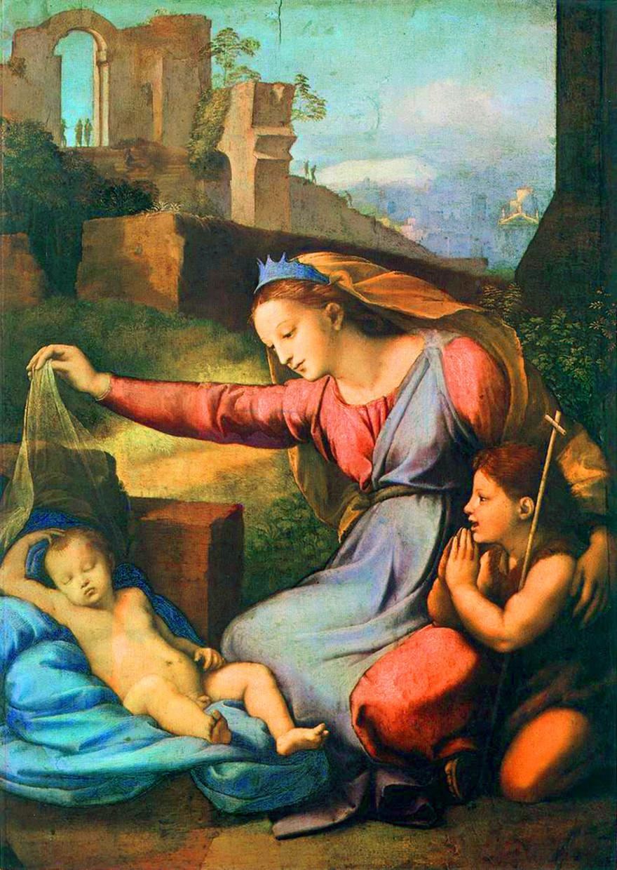 文艺复兴美术三杰，美术文艺复兴三杰是哪三位（文艺复兴三杰之拉斐尔作品全集）