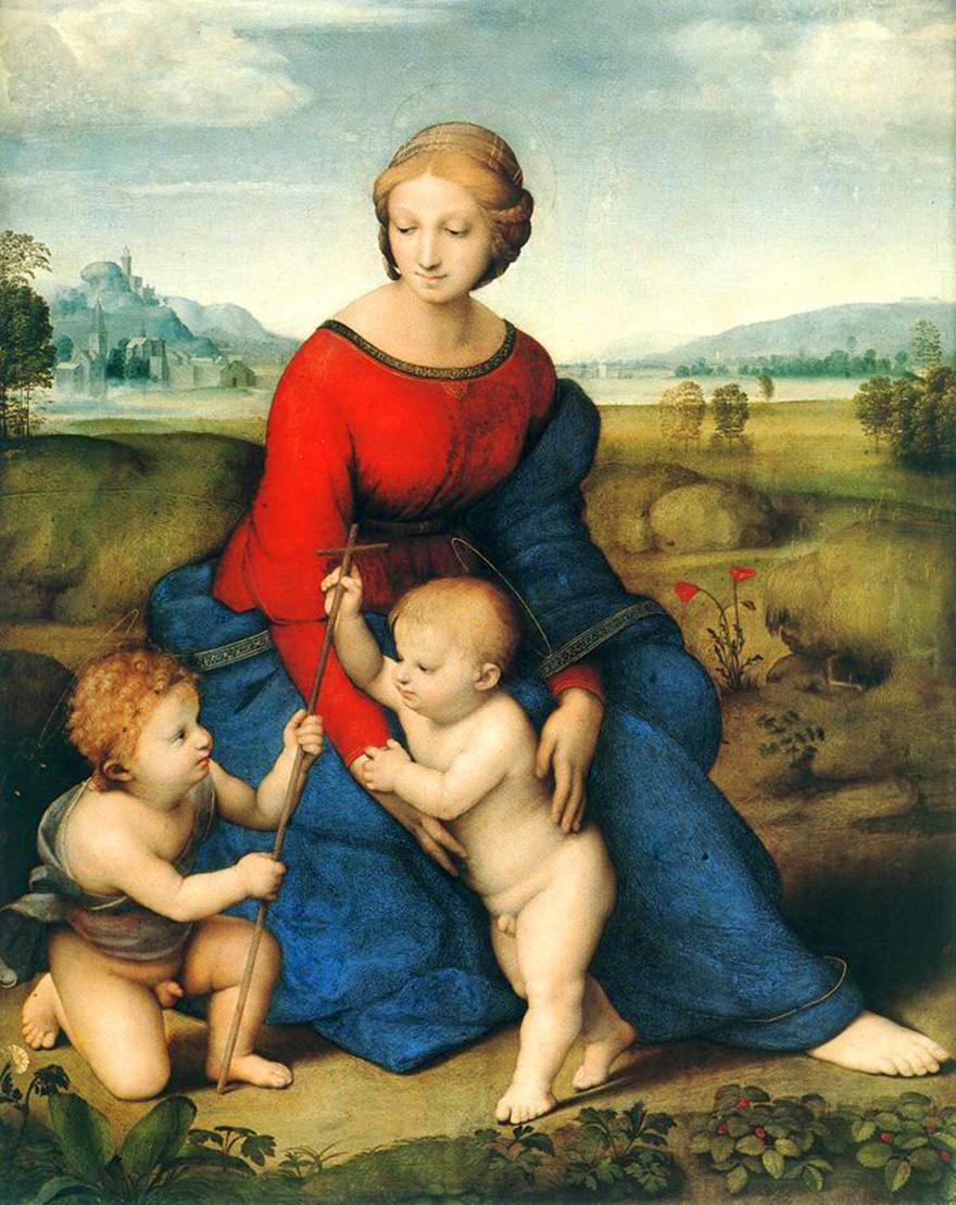 文艺复兴美术三杰，美术文艺复兴三杰是哪三位（文艺复兴三杰之拉斐尔作品全集）