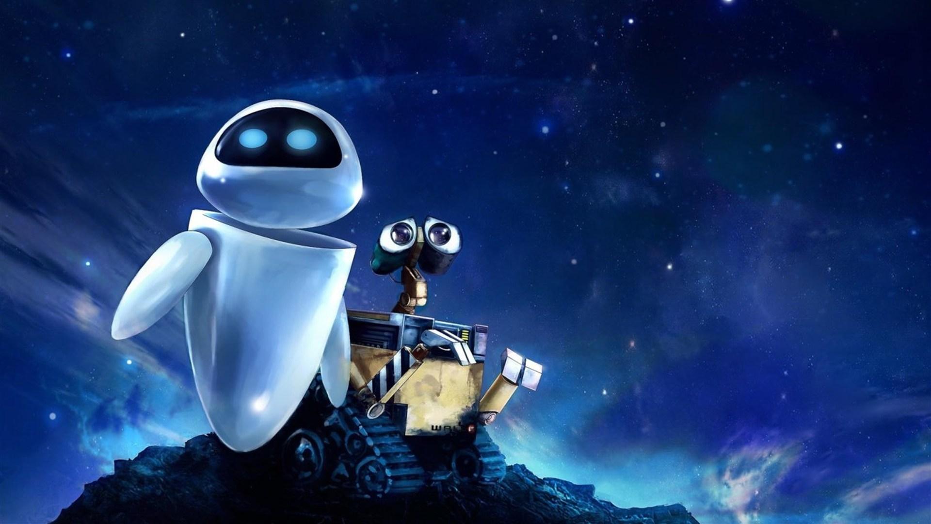 最温情的动画片,两个机器人跨越星球相爱,很多人看哭了