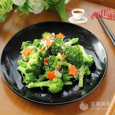 炒蒜蓉的做法，蒜蓉炒西兰花的做法