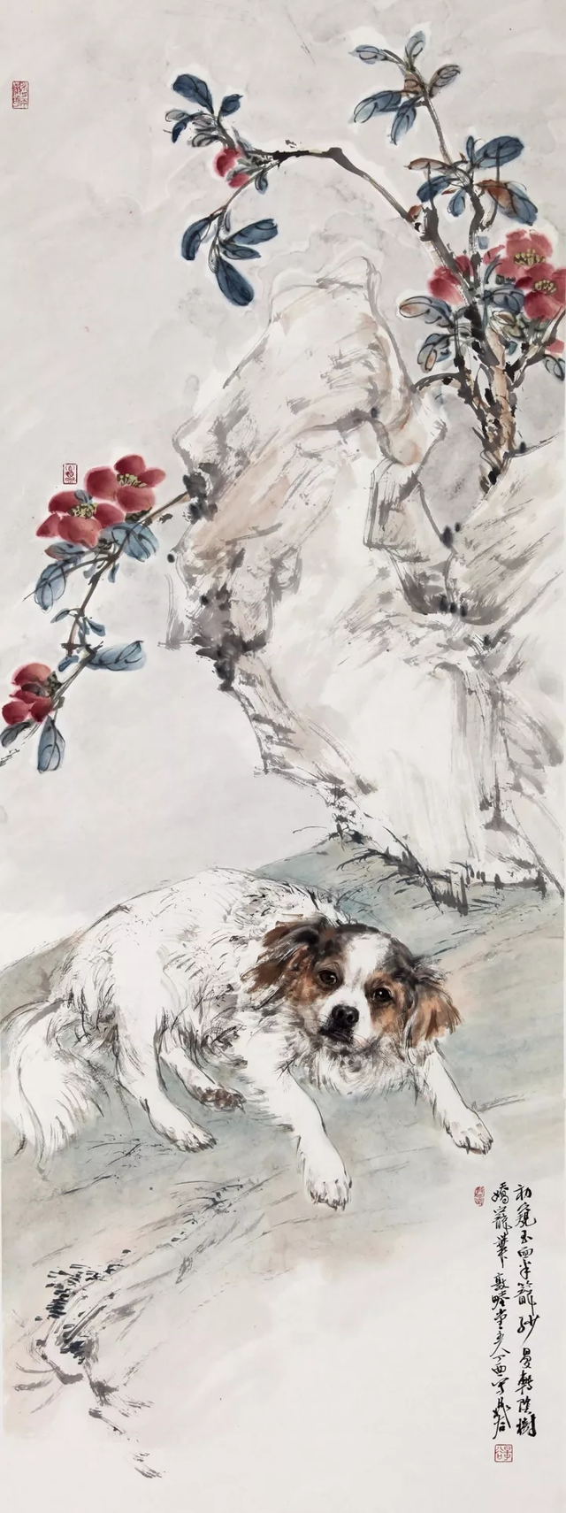 大摇大摆指什么生肖,晁谷画十二生肖—狗 - 玉三网