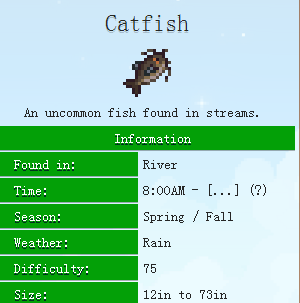 星露谷物语鲢鱼，星露谷物语鲢鱼在哪钓（星露谷物语stardew）
