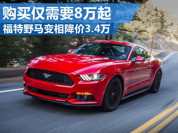 福特野马首付多少钱，福特Mustang最新款落地价多少钱（福特野马变相降价3.4万）