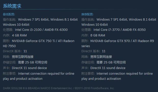 黑暗之魂三配置要求高吗，《黑暗之魂3》配置需求测试