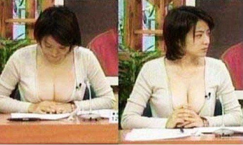 主持人没穿内裤，央视女主播凸点（豪放女主持春光外泄：）