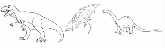 水彩笔画恐龙的画法，恐龙水彩画怎么画（恐龙主题绘画，恐龙也温柔）