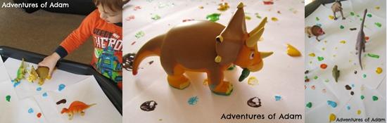 水彩笔画恐龙的画法，恐龙水彩画怎么画（恐龙主题绘画，恐龙也温柔）