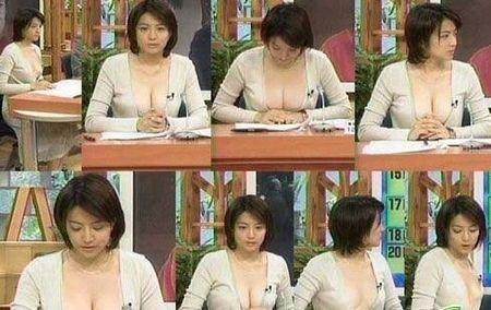 主持人没穿内裤，央视女主播凸点（豪放女主持春光外泄：）