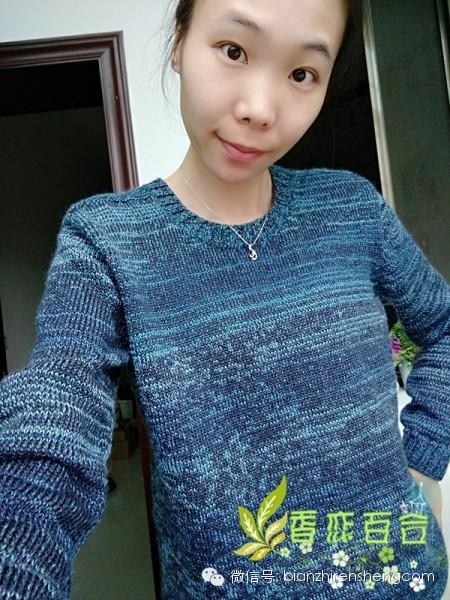 快乐编织网，快乐编织网站 织法教程（快乐编织机LK150机织云蕾男士圆领套头毛衣）