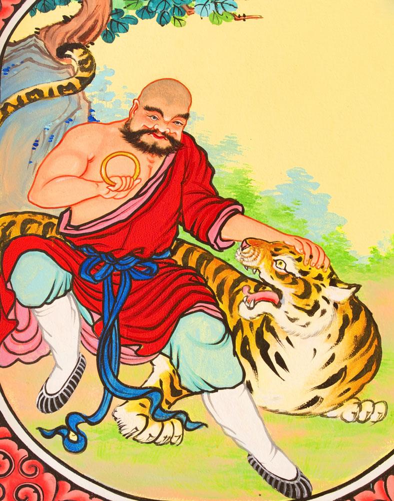 降龙伏虎罗汉的来历,降龙伏虎罗汉的由来