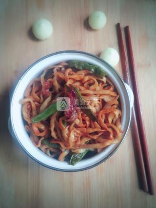 家常焖面，生面条焖面的做法大全（豆角焖面的做法步骤）