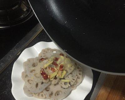 炝莲菜条的做法，炝炒莲菜图片（炝藕片）