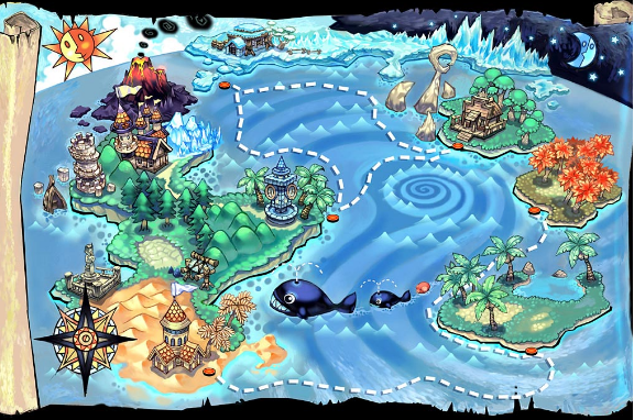 海盗王沼泽地图图片