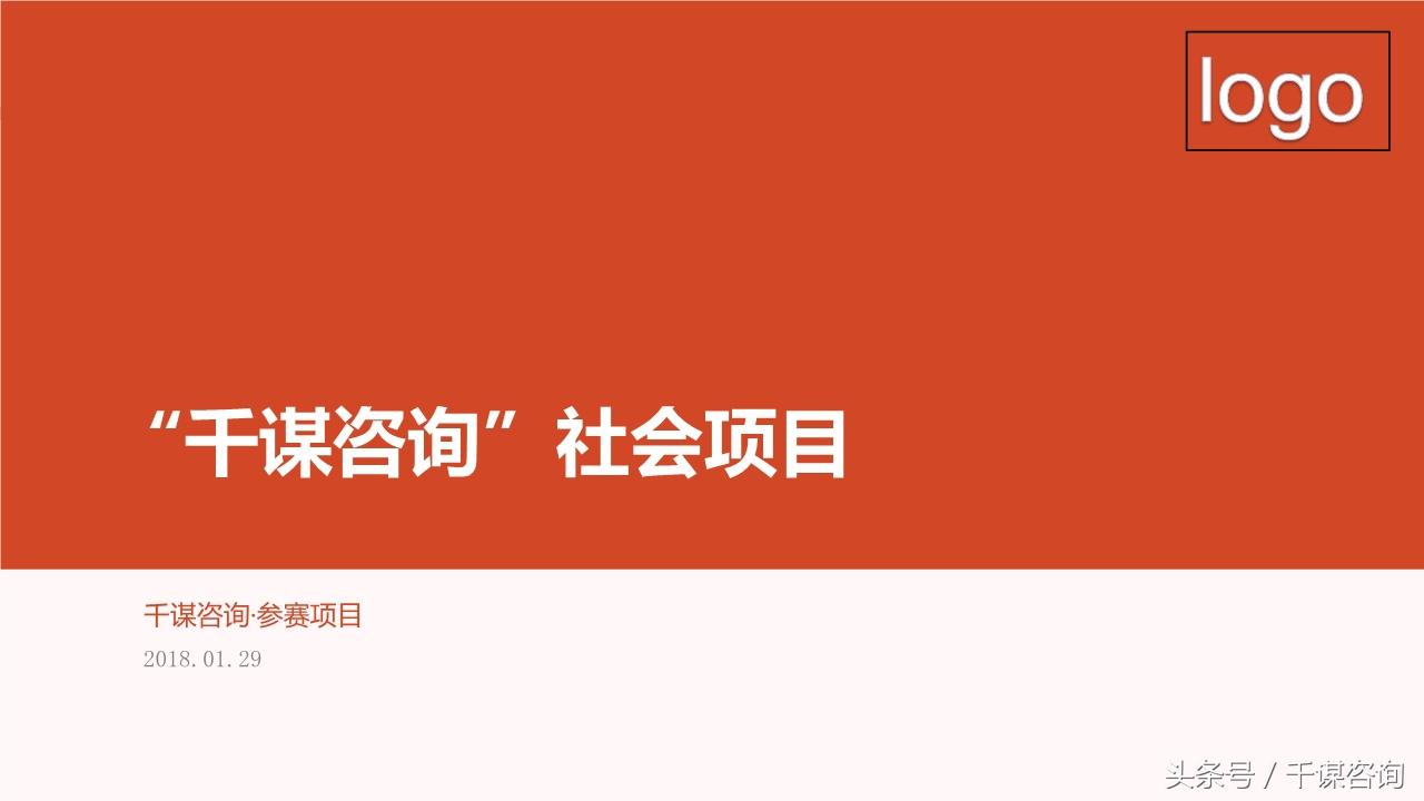 路演ppt案例（项目路演PPT完整框架）