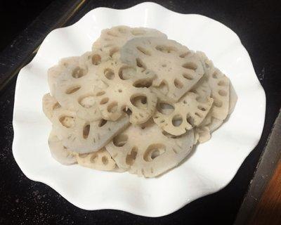 炝莲菜条的做法，炝炒莲菜图片（炝藕片）