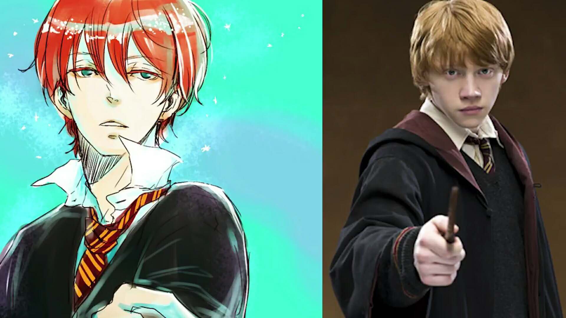 当哈利波特变成日漫画风,贵校这么gay,我还怎么直视?