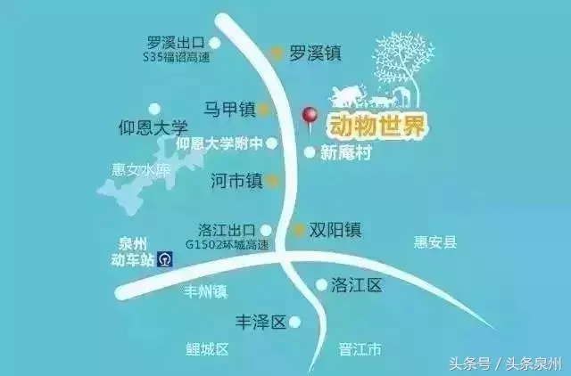 泉州动物园在哪里(泉州动物园)