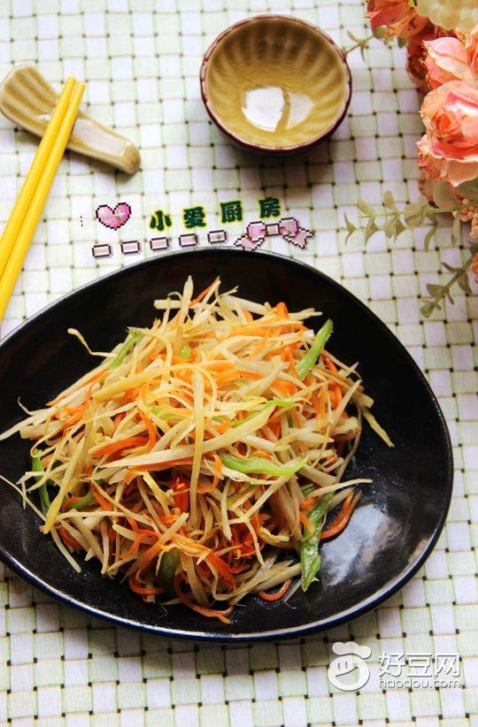 牛蒡丝怎么炒好吃，牛蒡丝怎么炒好吃视频（素炒牛蒡三丝）