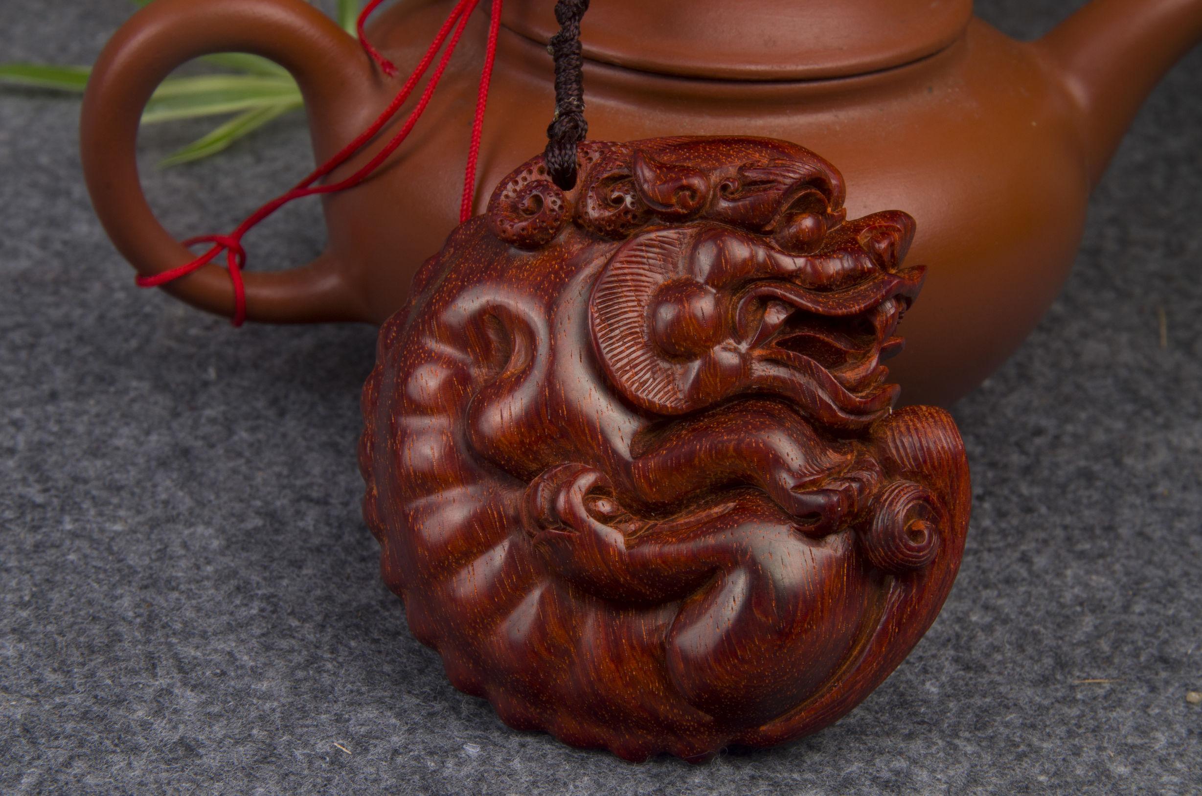 貔貅手链的寓意，黄金貔貅手链的寓意（紫檀貔貅挂件：寓意明了）