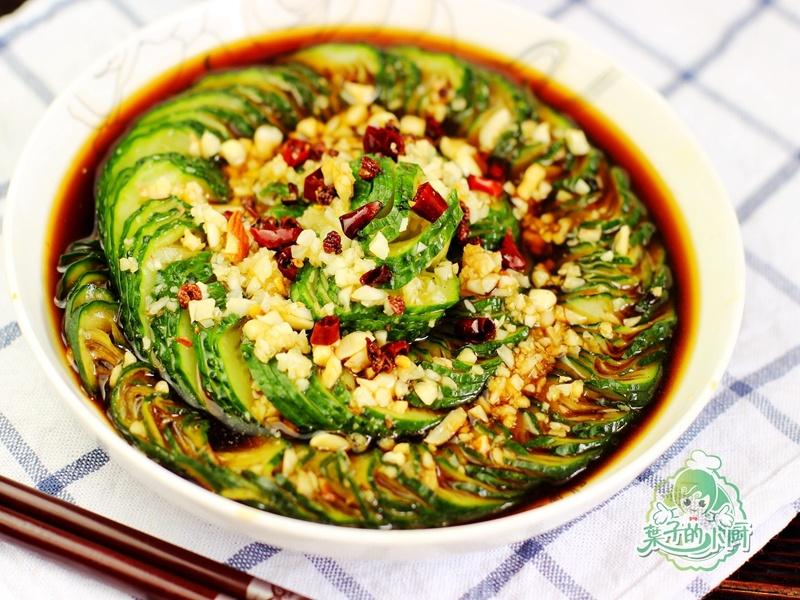 黄瓜怎么切好看，黄瓜的花式切法大全图（不会这么切黄瓜）