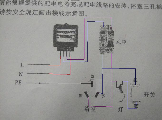 火线零线字母代表的英文，区分三根线的方法