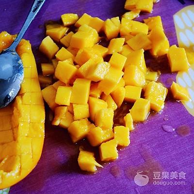 芒果刨冰做法，福佳芒果啤酒（芒果雪冰<沙冰>）