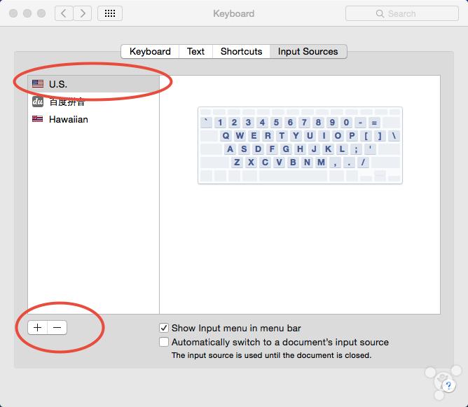 macbook输入法切换快捷键修改（macbook怎么切换输入法快捷键）