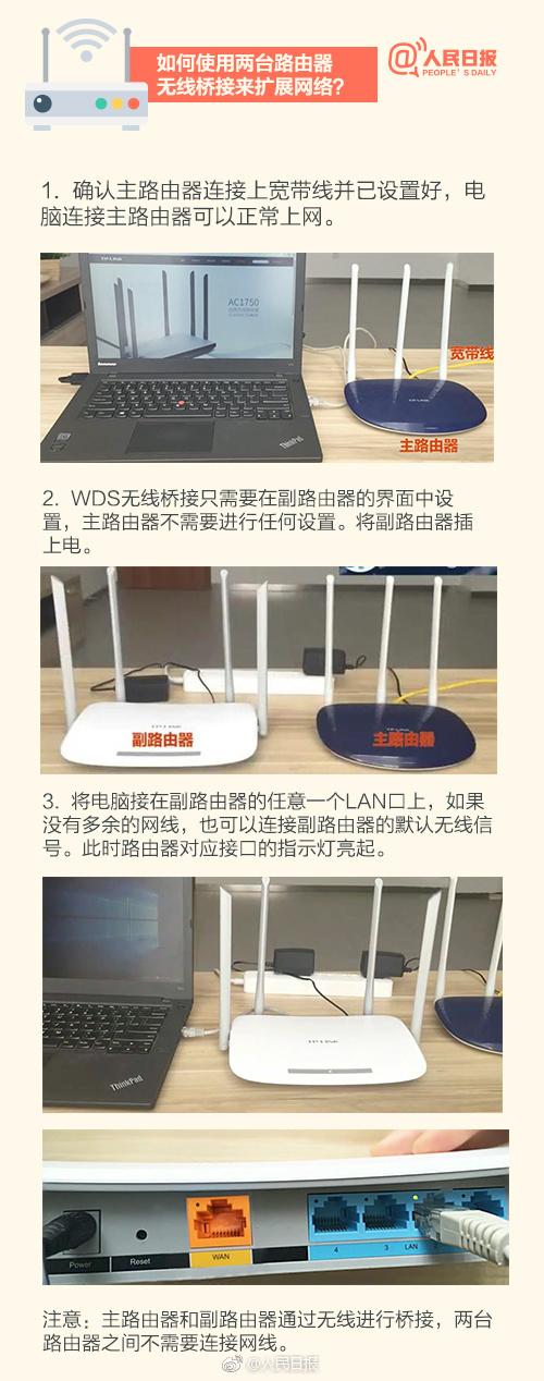 路由器怎么桥接，无线路由器如何桥接（小白也能看懂的无线路由器桥接教程）
