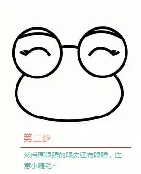 简笔画之如何画带草帽的农民，儿童绘画草帽简笔画（听故事、学知识、画简笔画——小青蛙）