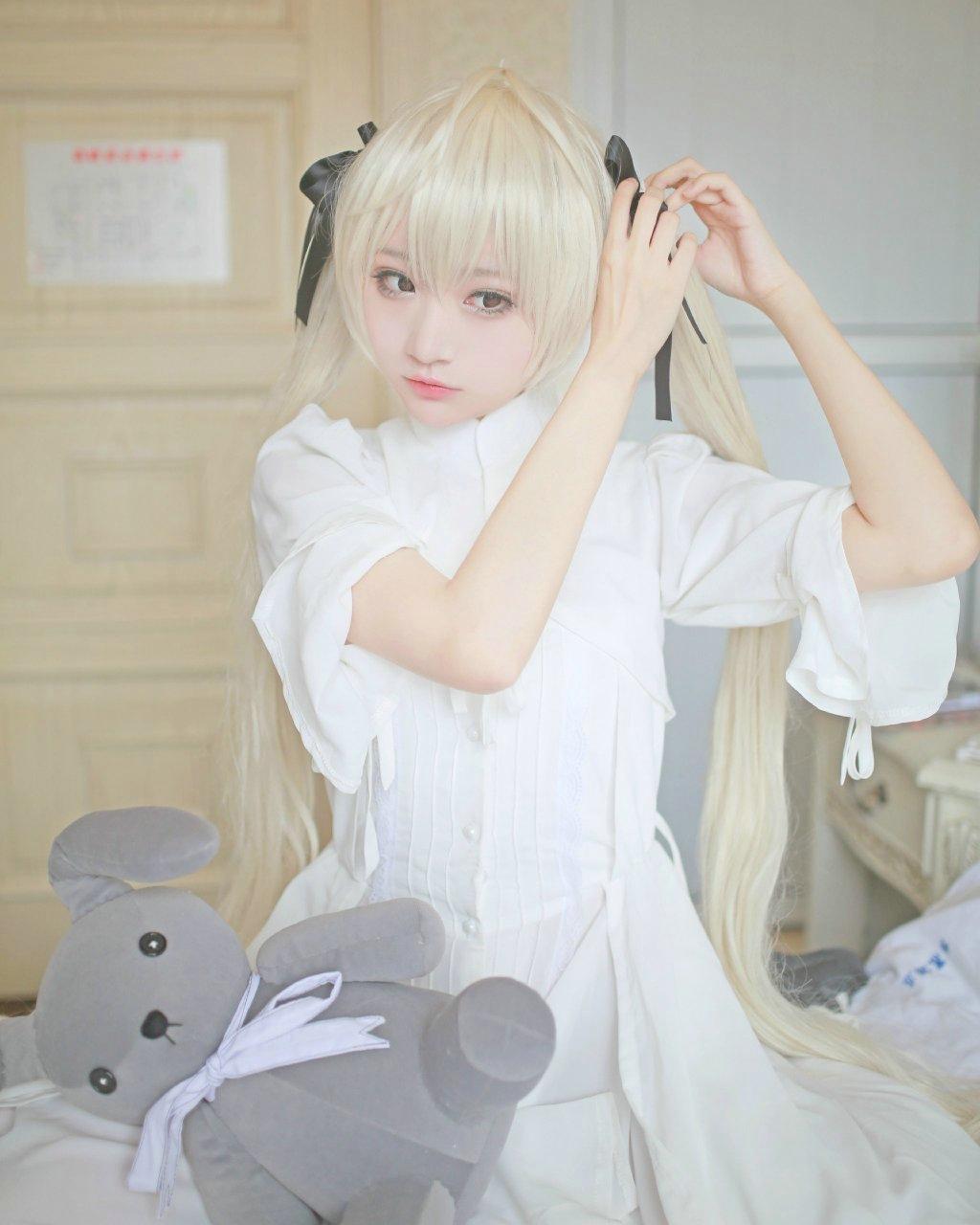 缘之空cos穹妹 娇嗲嗲的起床式惹人疼