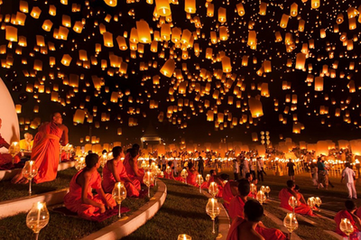 泰国浴佛节,泰国浴佛节由来(泰国特色节日)