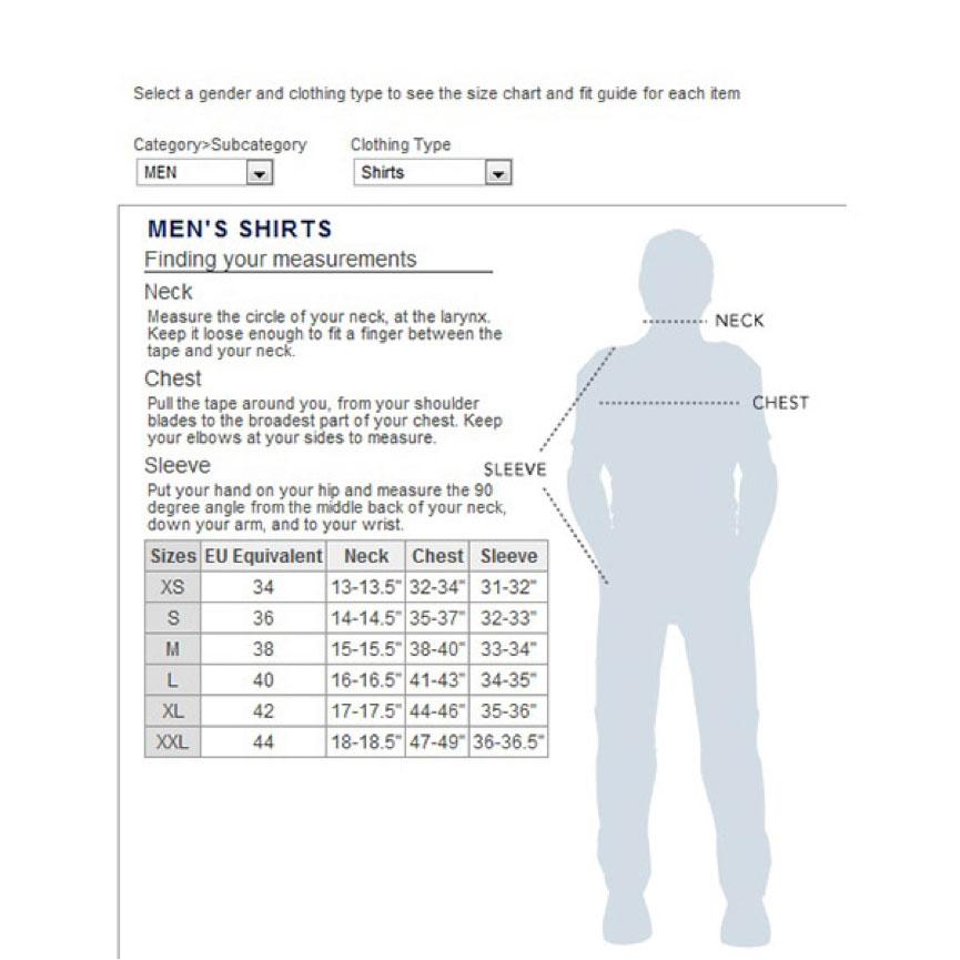 体重和内衣尺码对照表，女人内衣尺码与体重（史上最全海淘男士服装鞋帽尺码解读汇总）