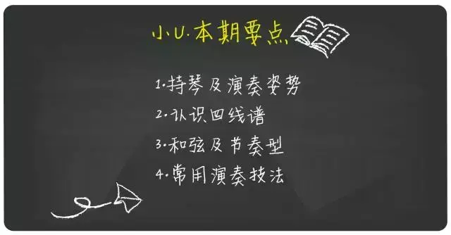 尤克里里教程，1——认识尤克里里（尤克里里新手必会！）