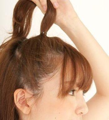 花苞头的扎法图解，图文解析韩式齐刘海可爱花苞头扎法教程（给你带去清新迷人的气息）